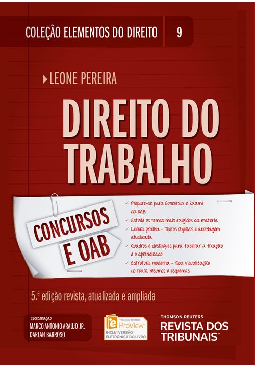 Colecao-Elementos-do-Direito-Volume-09---Direito-do-Trabalho---5ª-Edicao