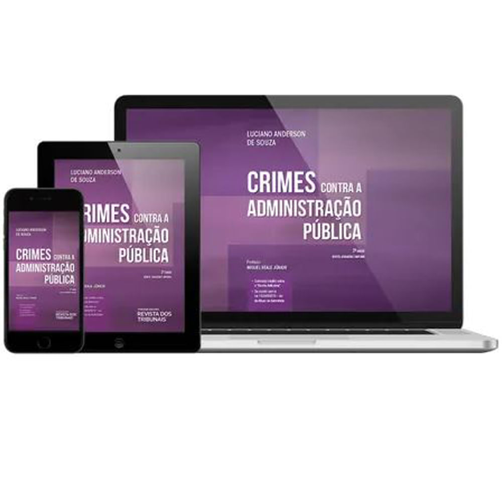 E Book Crimes Contra Administração Pública 2ª Edição Livraria Rt Livraria Rt 6122