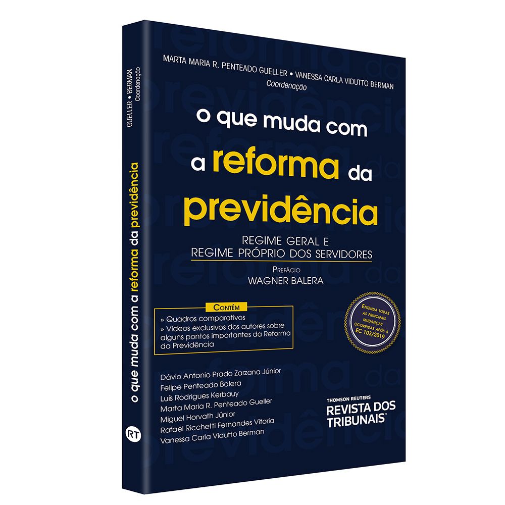 O Que Muda Com A Reforma Da Previdência | Livraria RT - Thomsonreuters