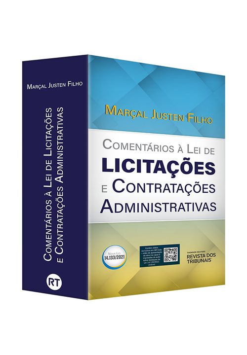 Comentários à Lei de Licitações e Contratações Administrativas Livraria RT