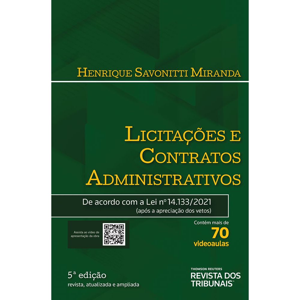 Licitações e Contratos Administrativos Livraria RT Licitações e Contratos Administrativos Livraria RT