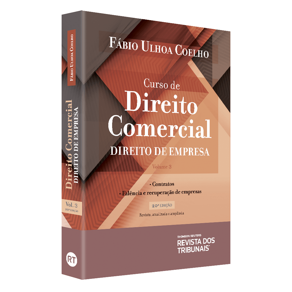 Curso De Direito Comercial - Volume 3 - 20º Edição - Livraria RT