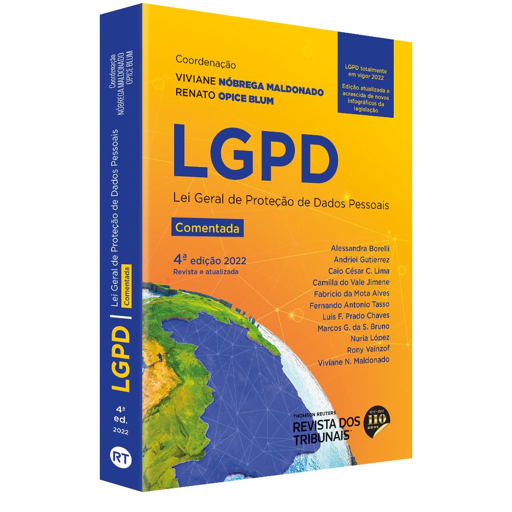 Lgpd Lei Geral De Proteção De Dados Pessoais Comentada 4° Edição